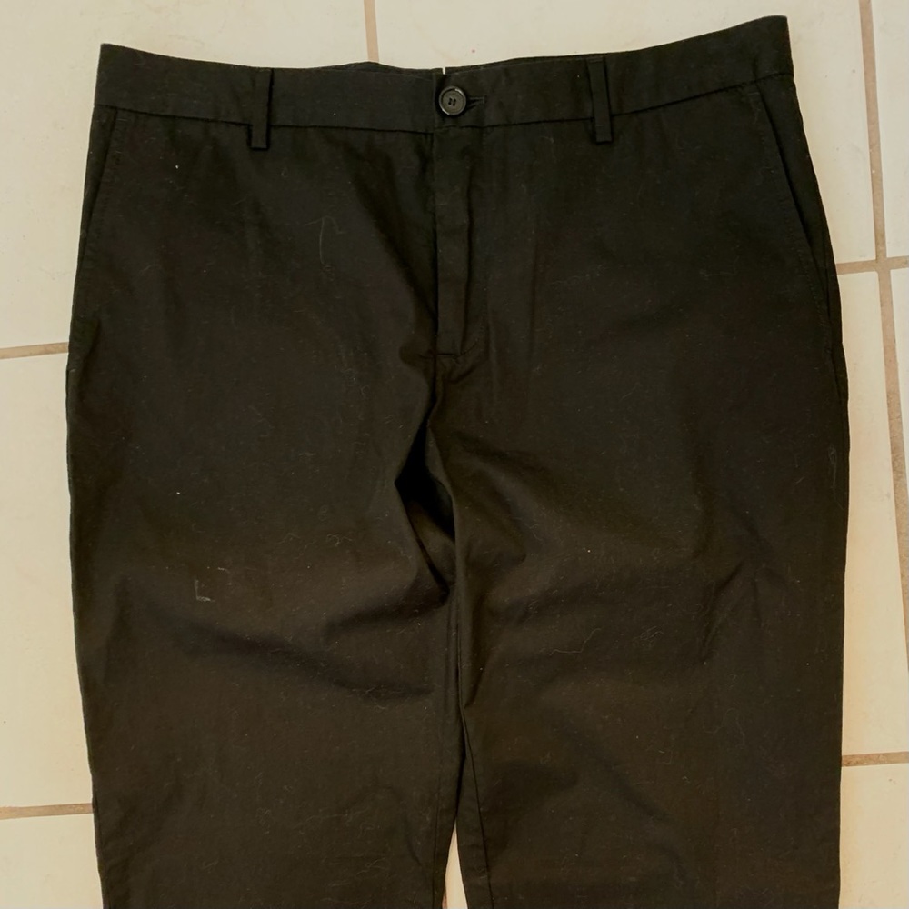 Simple black BURBERRY SLACKS, EUC, LIKE NEW
